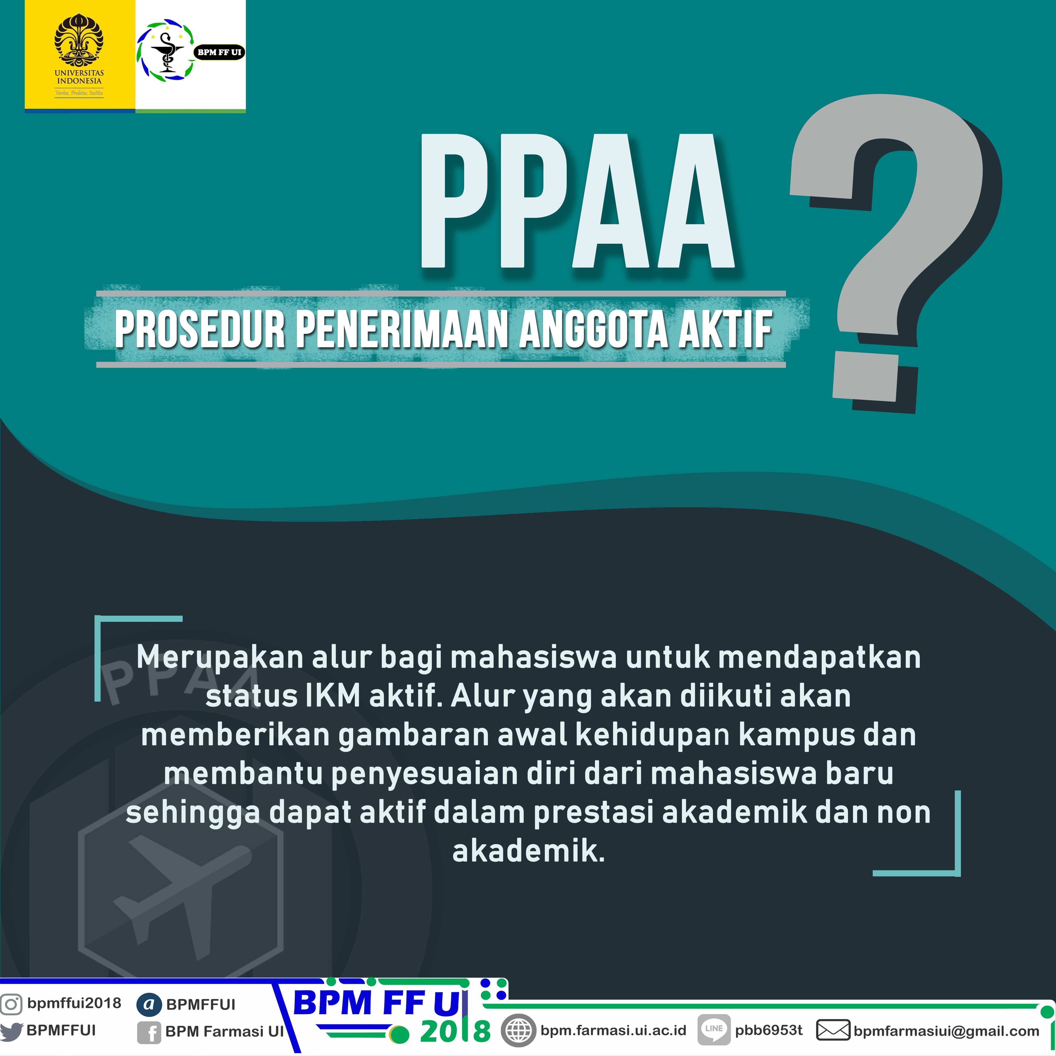 PPAA IKM FF UI 2018